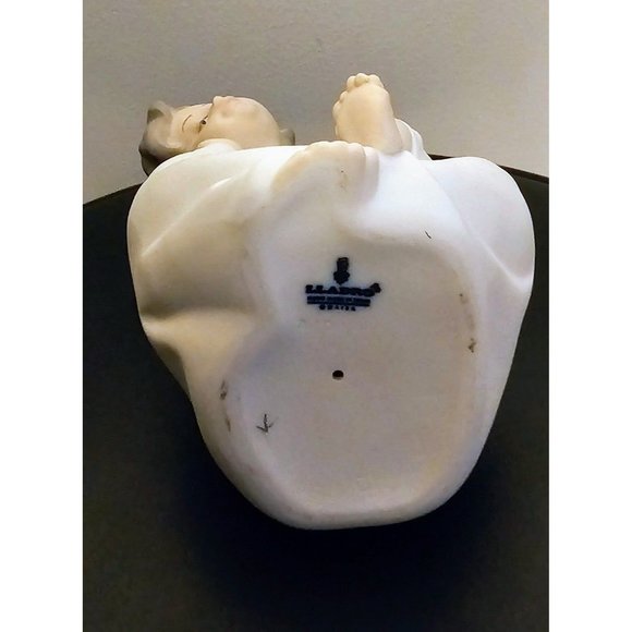 Lladro Angel Dreaming Statue 01004961 (Matte Finish) 6" Tall - Picture 5 of 5